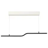 IKEA PILSKOTT (ИКЕА ПИЛСКОТТ) — Светодиодный подвесной светильник, умный черный, 97 см — фото 1