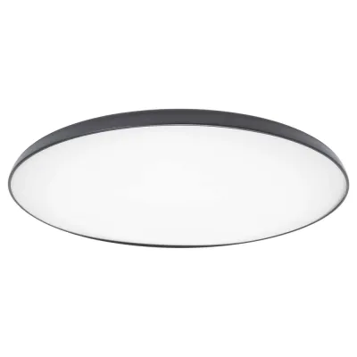 IKEA NYMÅNE (ИКЕА НУМОНЕ) — Потолочный светодиодный светильник, антрацит, 45 см
