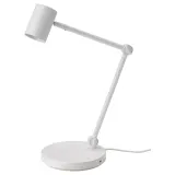 IKEA NYMÅNE (ИКЕА НУМОНЕ) — Настольная лампа с зарядным устройством индуктивная, белая — фото 1