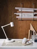 IKEA NYMÅNE (ИКЕА НУМОНЕ) — Настольная лампа с зарядным устройством индуктивная, белая — фото 6