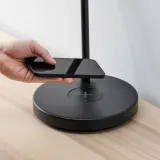 IKEA NYMÅNE (ИКЕА НУМОНЕ) — Настольная лампа с зарядным устройством Индукционное зарядное устройство, антрацит — фото 4