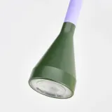 IKEA NÄVLINGE (ИКЕА НЭВЛИНГЕ) — Точечный светильник со светодиодным кронштейном, сиреневый/темно-зеленый — фото 5
