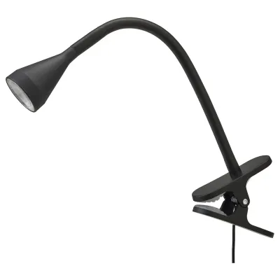 IKEA NÄVLINGE (ИКЕА НЭВЛИНГЕ) — Светодиодный прожектор на кронштейне, черный