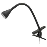 IKEA NÄVLINGE (ИКЕА НЭВЛИНГЕ) — Светодиодный прожектор на кронштейне, черный — фото 1