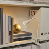 IKEA NÄVLINGE (ИКЕА НЭВЛИНГЕ) — Светодиодный прожектор на кронштейне, белый — фото 3