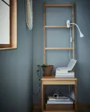 IKEA NÄVLINGE (ИКЕА НЭВЛИНГЕ) — Светодиодный прожектор на кронштейне, белый — фото 5