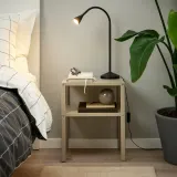 IKEA NÄVLINGE (ИКЕА НЭВЛИНГЕ) — Светодиодная настольная лампа, черная — фото 3