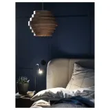 IKEA NÄVLINGE (ИКЕА НЭВЛИНГЕ) — Светодиодная настольная лампа, черная — фото 5
