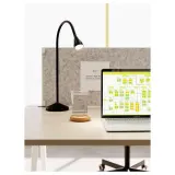 IKEA NÄVLINGE (ИКЕА НЭВЛИНГЕ) — Светодиодная настольная лампа, черная — фото 8