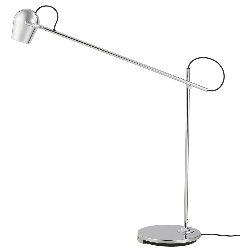 IKEA MODERMOLN (ИКЕА МОДЕРМОЛН) — Настольная лампа, хром
