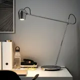 IKEA MODERMOLN (ИКЕА МОДЕРМОЛН) — Настольная лампа, хром — фото 2