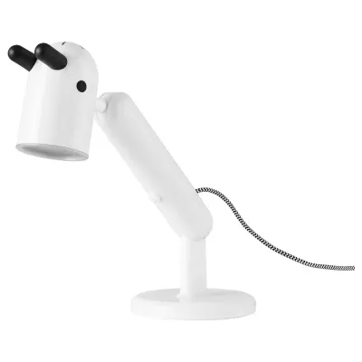 IKEA KRUX (ИКЕА КРУКС) — Светодиодная настольная лампа, белый