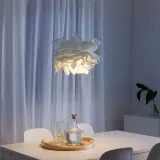 IKEA KRUSNING (ИКЕА КРУСНИНГ) — Абажур для подвесного светильника, белый, 43 см — фото 3