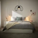 IKEA KALLFRONT (ИКЕА КАЛЛЬФРОНТ) — Абажур для подвесного светильника, черный, 52 см — фото 3
