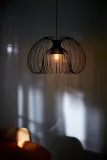 IKEA KALLFRONT (ИКЕА КАЛЛЬФРОНТ) — Абажур для подвесного светильника, черный, 52 см — фото 5