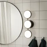IKEA KABOMBA (ИКЕА КАБОМБА) — Светодиодный настенный светильник, с возможностью регулировки яркости Матовый/черный, 47x14 см — фото 2