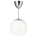 IKEA HÖLJES (ИКЕА ХОЛЙЕС) — Подвесной светильник, белый, 25 см — фото 1