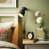 IKEA HEKTAR (ИКЕА ХЕКТАР) — Точечный светильник с кронштейном, настенный, темно-серый — фото 2