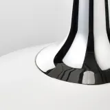 IKEA FYRTIOFYRA (ИКЕА ФЙРТИОФЙРА) — Подвесной светильник, эффект хрома/белый, 38 см — фото 6