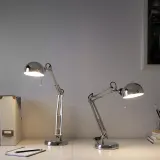 IKEA FORSÅ (ИКЕА ФОРСО) — Настольная лампа, никелированная — фото 3