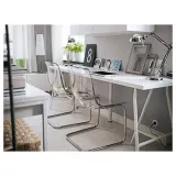 IKEA FORSÅ (ИКЕА ФОРСО) — Настольная лампа, никелированная — фото 6