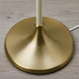 IKEA FLYGHÖJD (ИКЕА ФЛУГХОЙД) — Напольная лампа, латунь/бежевый — фото 4