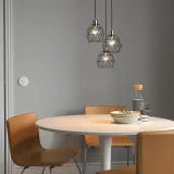 IKEA BRUNSTA (ИКЕА БРУНСТА) — Абажур для подвесной лампы, черный, 20 см — фото 3