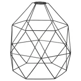 IKEA BRUNSTA (ИКЕА БРУНСТА) — Абажур для подвесного светильника, черный, 30 см — фото 1