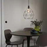 IKEA BRUNSTA (ИКЕА БРУНСТА) — Абажур для подвесного светильника, черный, 30 см — фото 2