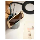IKEA BRUNBÅGE (ИКЕА БРУНБОГЕ) — Светодиодная настольная лампа, с навесом, можно регулировать яркость/бирюзовый — фото 4
