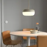 IKEA BLÅSVERK (ИКЕА БЛОСВЕРК) — Подвесной светильник, бежевый, 37 см — фото 2