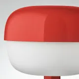 IKEA BLÅSVERK (ИКЕА БЛОСВЕРК) — Настольная лампа, красный, 36 см — фото 2
