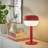 IKEA BLÅSVERK (ИКЕА БЛОСВЕРК) — Настольная лампа, красный, 36 см — фото 4