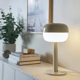 IKEA BLÅSVERK (ИКЕА БЛОСВЕРК) — Настольная лампа, бежевый, 36 см — фото 3