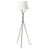 IKEA BLÄNKFYR (ИКЕА БЛЭНКФУР) — Напольный светильник, никелированный — фото 1