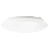 IKEA BARLAST (ИКЕА БАРЛАСТ) — Светодиодный потолочный/настенный светильник, белый, 25 см — фото 1