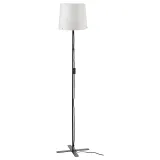 IKEA BARLAST (ИКЕА БАРЛАСТ) — Напольный светильник, черный/белый, 150 см — фото 1
