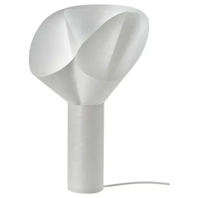 IKEA BÄCKNATE (ИКЕА БЭКНАТЕ) — Настольная лампа, белая, 50 см