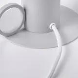 IKEA ÅSKMULLER (ИКЕА ОСКМУЛЛЕР) — Настольная лампа, светло-серый с регулировкой яркости, 24 см — фото 6