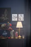 IKEA ÅRSTID (ИКЕА ОРСТИД) — Настольная лампа, латунь/белый — фото 3
