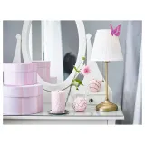 IKEA ÅRSTID (ИКЕА ОРСТИД) — Настольная лампа, латунь/белый — фото 5