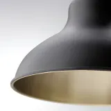IKEA AGUNNARYD (ИКЕА АГУННАРЙД) — Подвесной светильник/3 лампы, черный, 122 см — фото 4