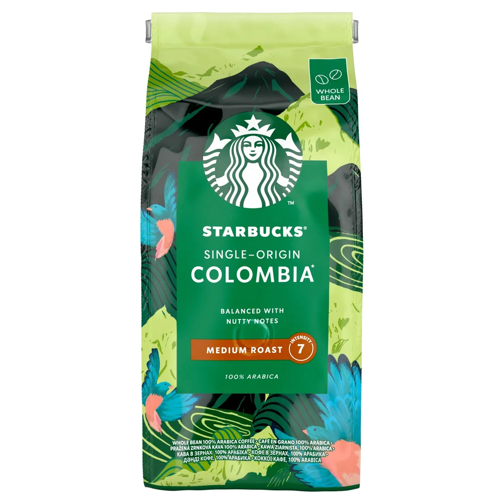 Кофе в зернах STARBUCKS Single Origin Colombia Arabica 450 г.