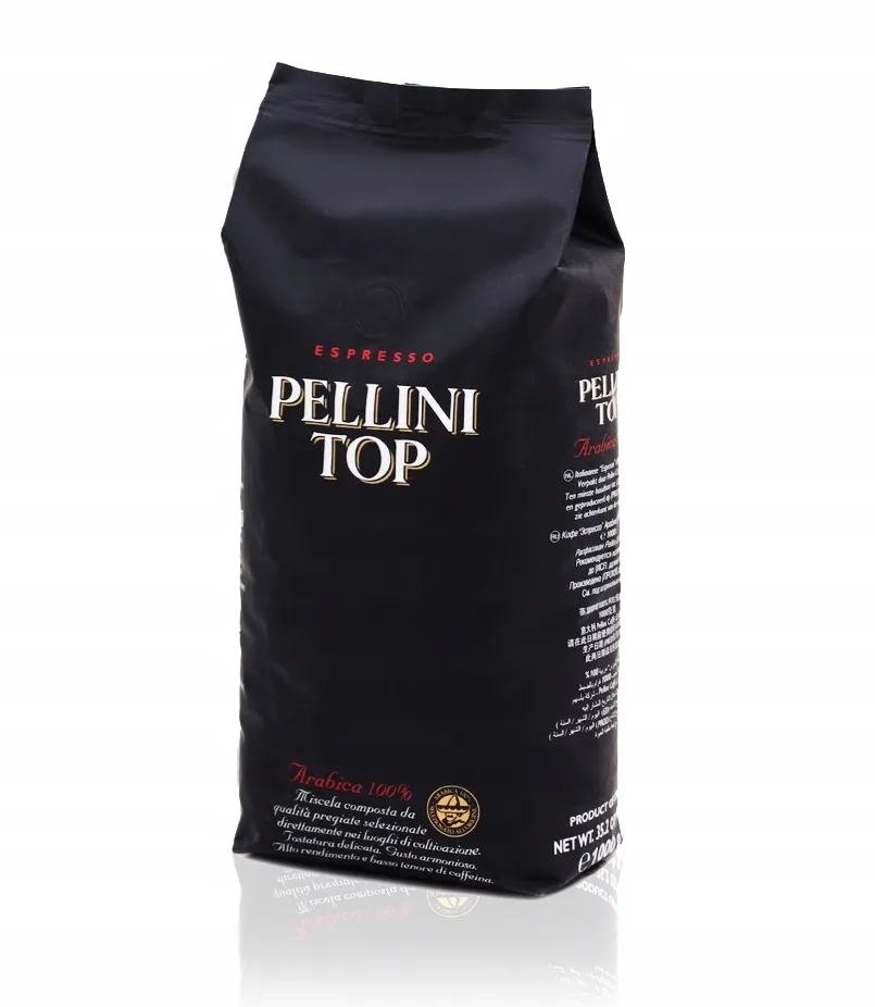 Кофе в зернах Pellini Top 100% арабика 1 кг