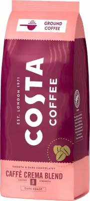 COSTA CAFE CREMA МОЛОТЫЙ КОФЕ 0,5 КГ