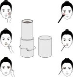 Notino Make-up Collection 3-in-1 Make-up - Многофункциональный макияж для глаз, губ и лица, 1,3 g — фото 6