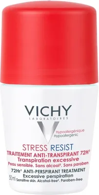 Vichy Deodorant 72h - ролл-он против повышенного потоотделения, 50 мл