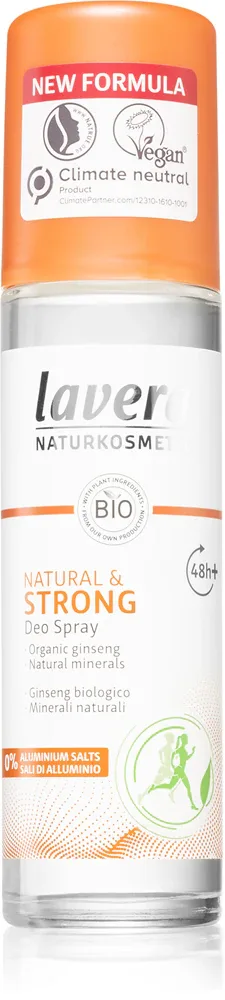 Lavera Natural & Strong - дезодорант-спрей 48 часов., 75 ml