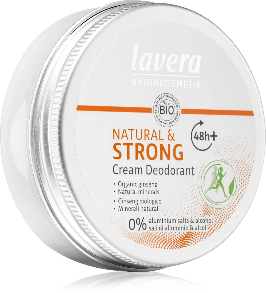 Lavera Natural & Strong - дезодорирующий крем 48 часов., 50 ml