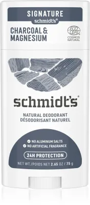 Schmidt's Charcoal + Magnesium - дезодорант-стик 24 часа., 75 г
